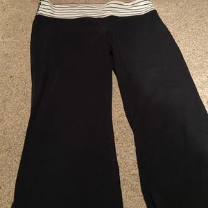 SO yoga pants barely warn